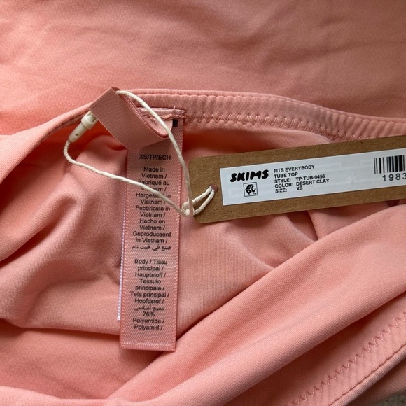 Skims Fits Everybody Tube Top in Desert Clay, size XS - Picture 6 of 6